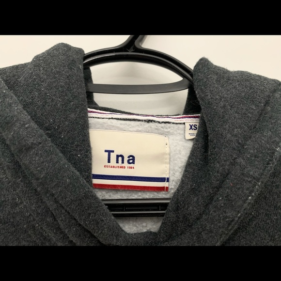 Aritzia TNA Baltic grey hoodie - Picture 4 of 6